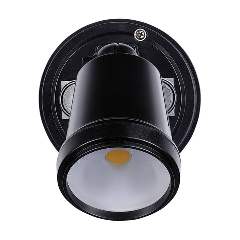 Brilliant Raptor III Black Single LED Flood Light 10W Weather Resistant Outdoor 22597/06