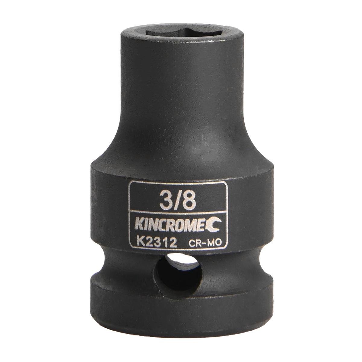 Kincrome 3/8" Impact Socket - Chrome Molybdenum Steel - Rust Resistant - SuperSaverAU - view 1