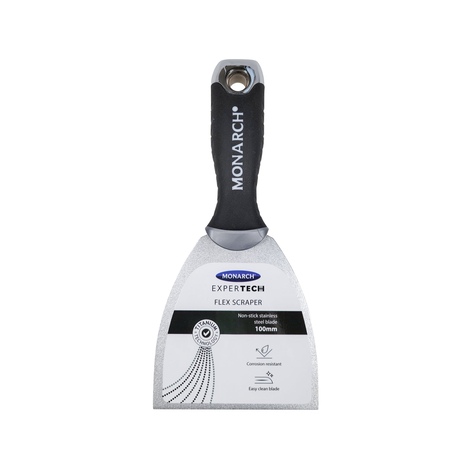Monarch Expertech 100mm Stainless Steel Flex Scraper