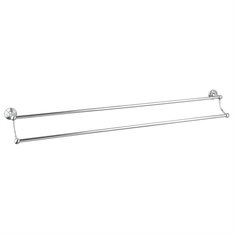 Mondella Maestro 935mm Chrome Double Towel Bar - Metal