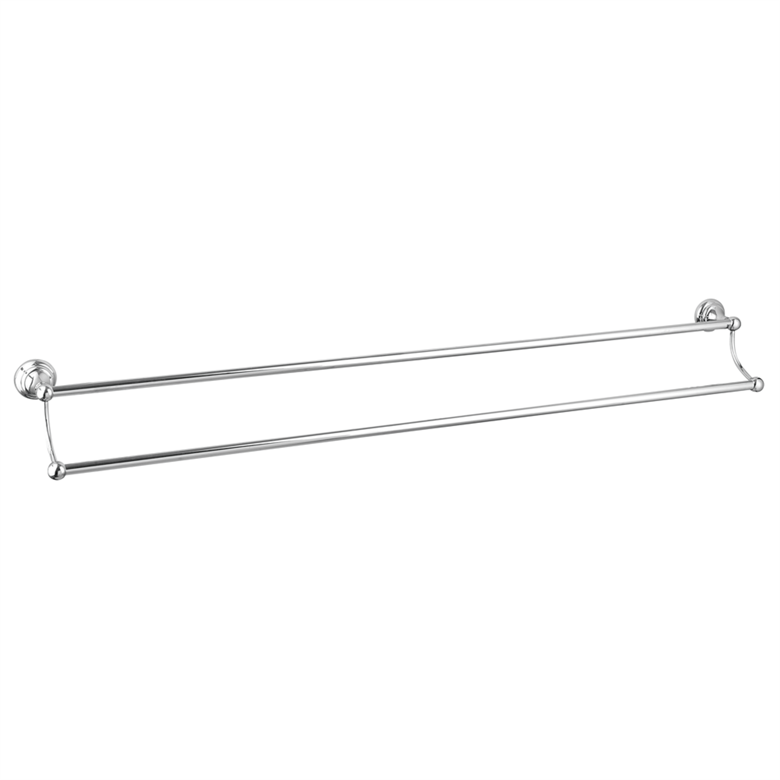 Mondella Maestro 935mm Chrome Double Towel Bar - Metal