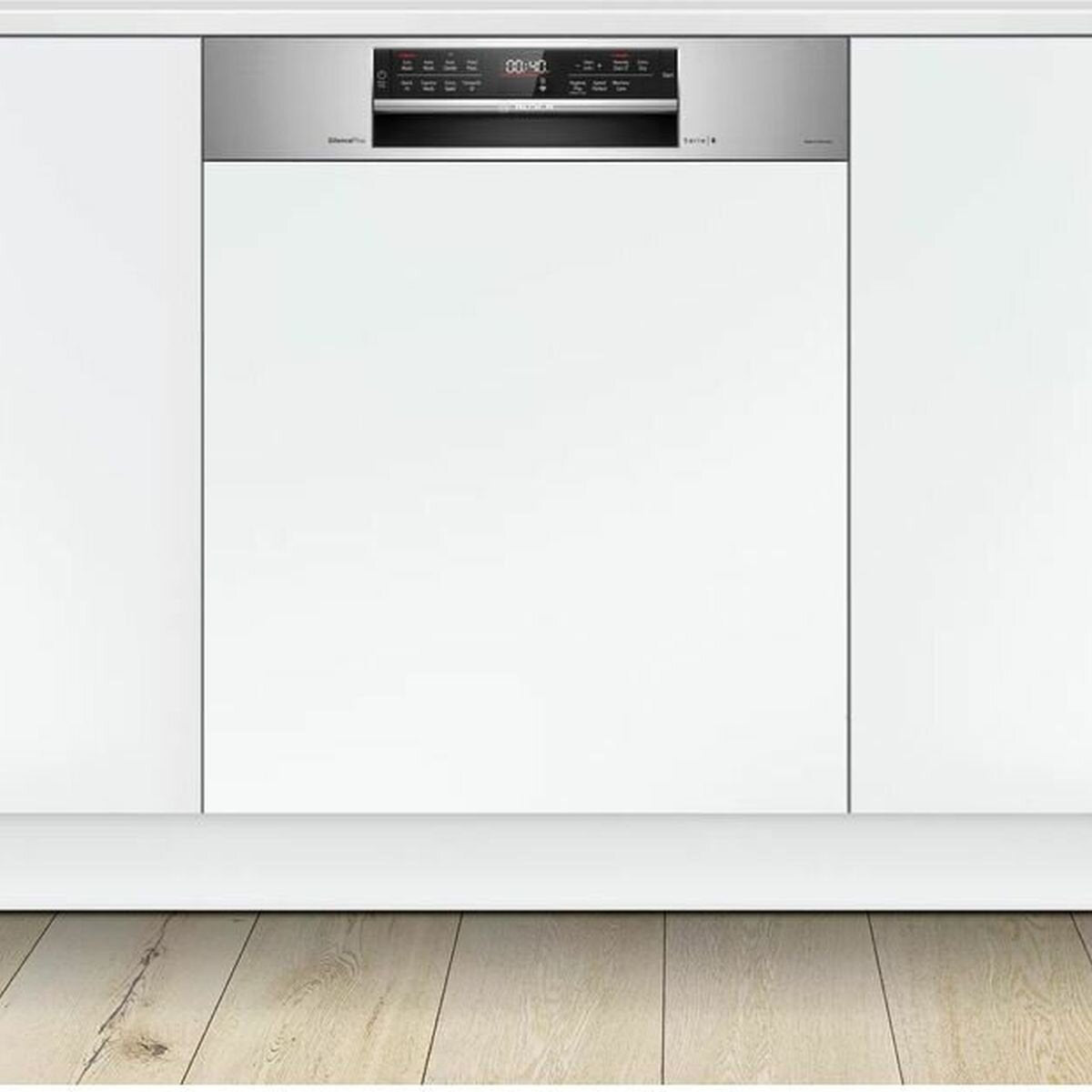 Bosch 60cm Series 6 Semi Integrated Dishwasher - 15 Place Settings - Home Connect - SMI6HCS01A