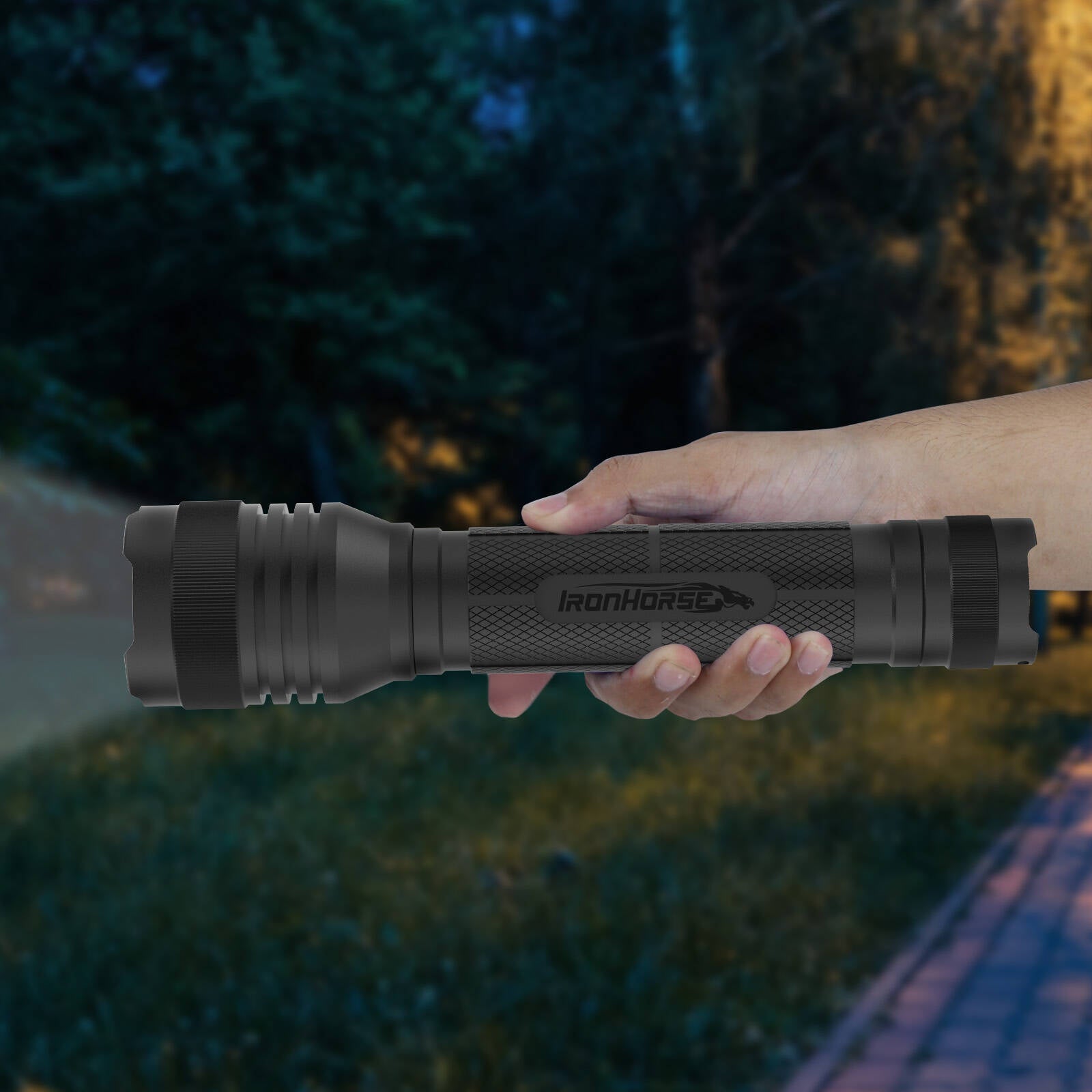 IronHorse 1400lm COB Aluminium Torch Flashlight Waterproof AT02510