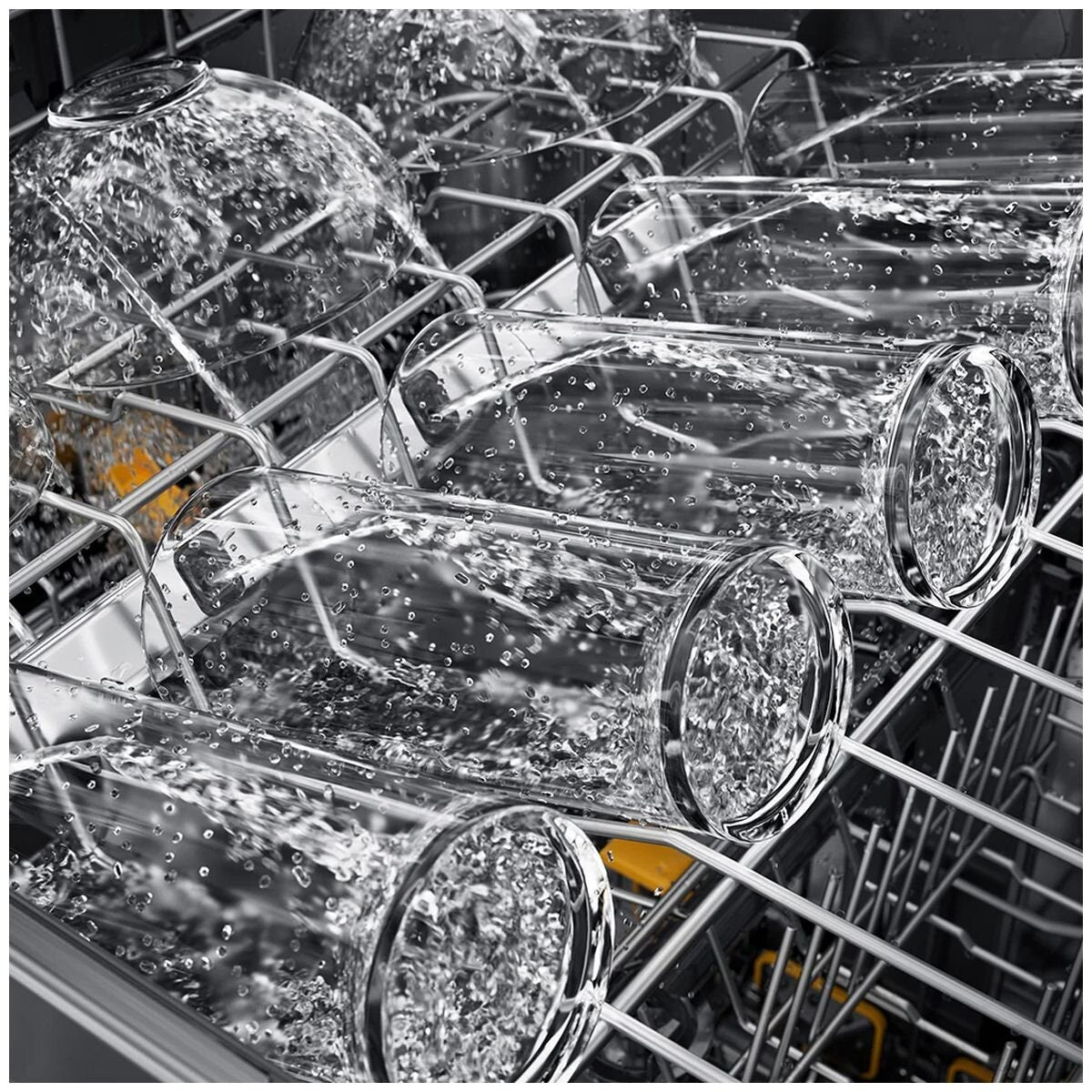 Whirlpool 60cm Freestanding Dishwasher - 14 Place Settings, Black, SpaceClean 3rd Rack - WDFS3I4PBSAU