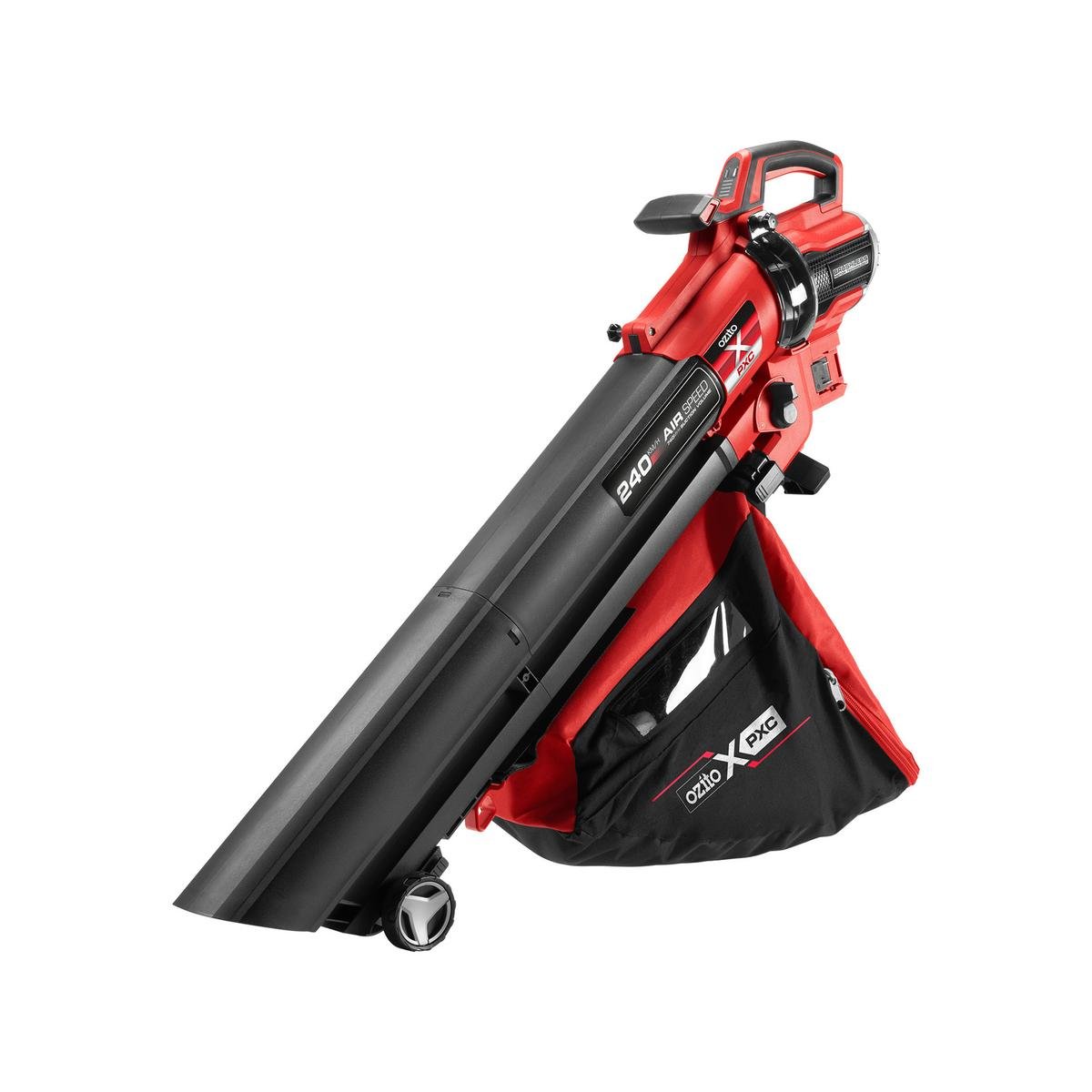 Ozito PXC 36V Brushless Blower Vacuum - 2 x 18V - 45L Collection Bag - 240KM/H - SuperSaverAU - view 1