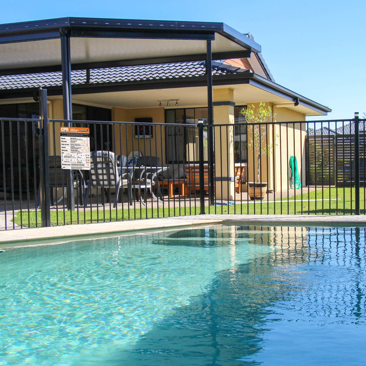 Protectoral CPR Pool Safety Sign - Weatherproof PVC - 350mm x 520mm - Complies with AS/NZS 1926-2007 - SuperSaverAU - view 2