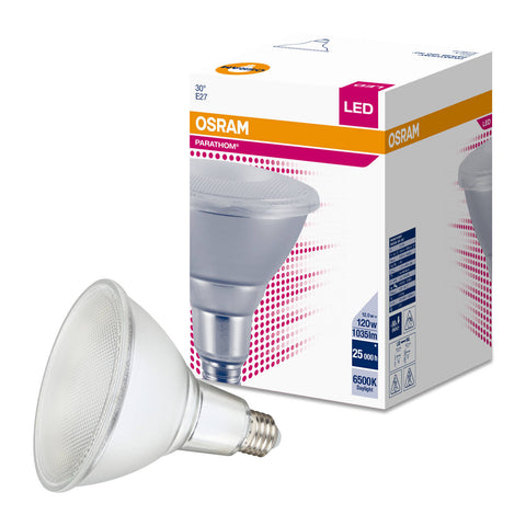 Osram 13W LED PAR38 1200lm E27 Daylight Indoor Outdoor Light Globe
