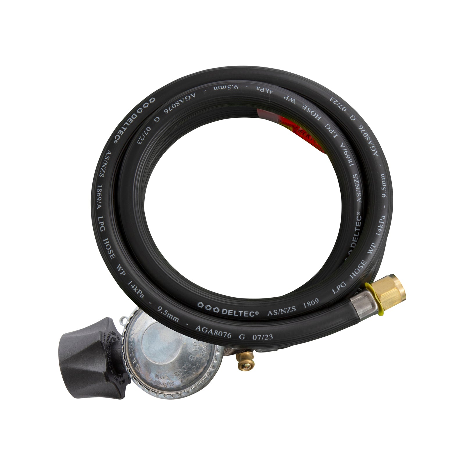 Gasmate Regulator & Hose 1500mm LCC27 to 5/8" UNF (3/8" SAE)