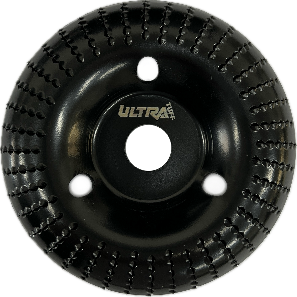 Ultra Tuff 125mm Wood Grinding Disc - Timber Grinding Tool - Black - SuperSaverAU - view 2