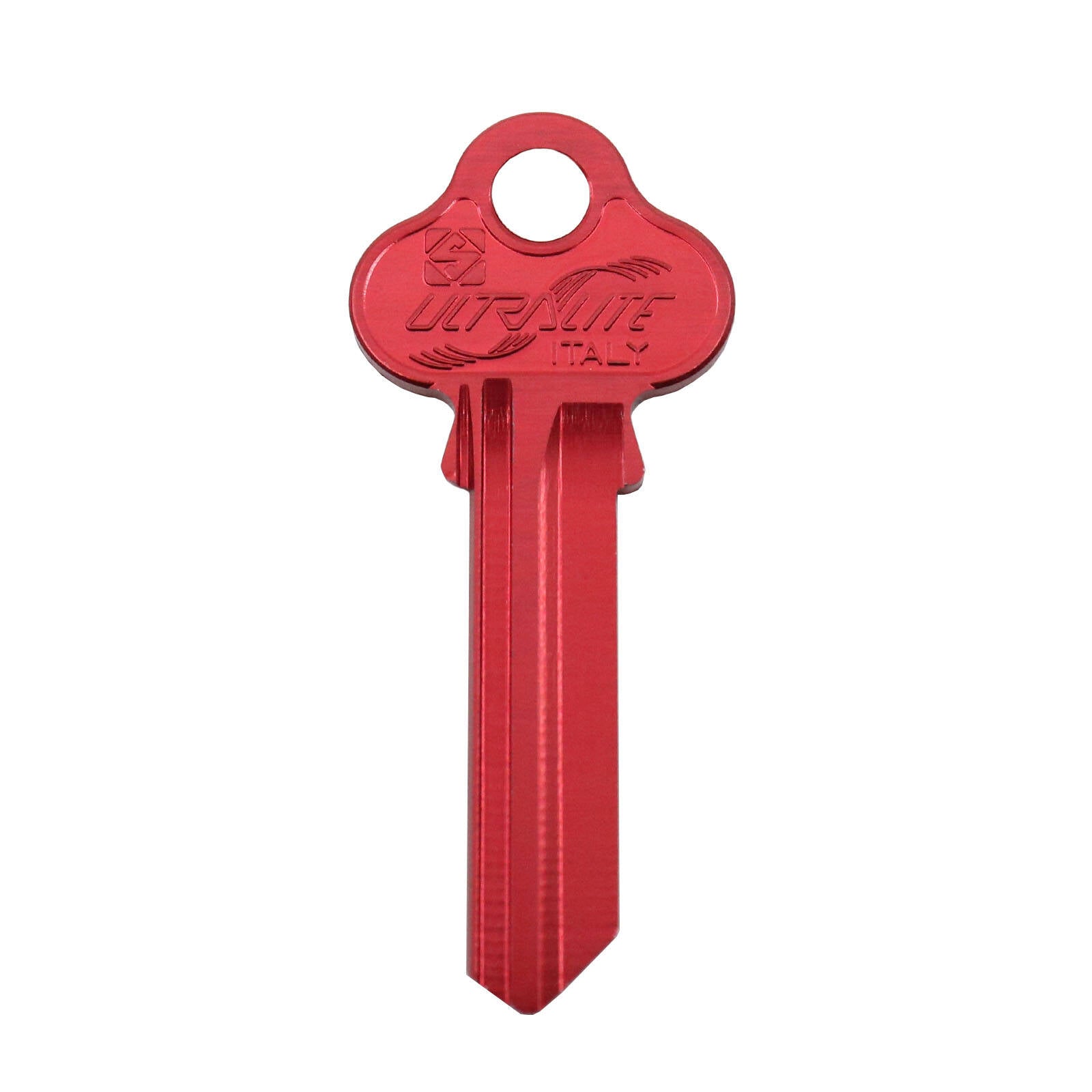 EHI LW5 Red Blank Key 55mm Aluminium Titanium Alloy