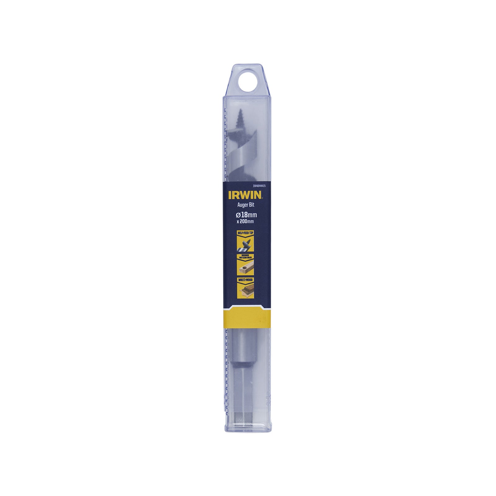 Irwin 18 x 200/125mm Wood Auger Drill Bit