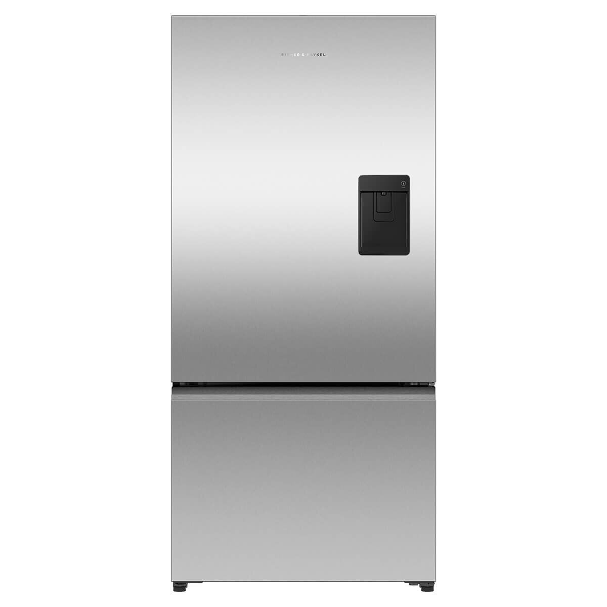 Fisher & Paykel Series 5 515L Bottom Mount Fridge - Ice and Water, Stainless Steel - RF505BRNUX1