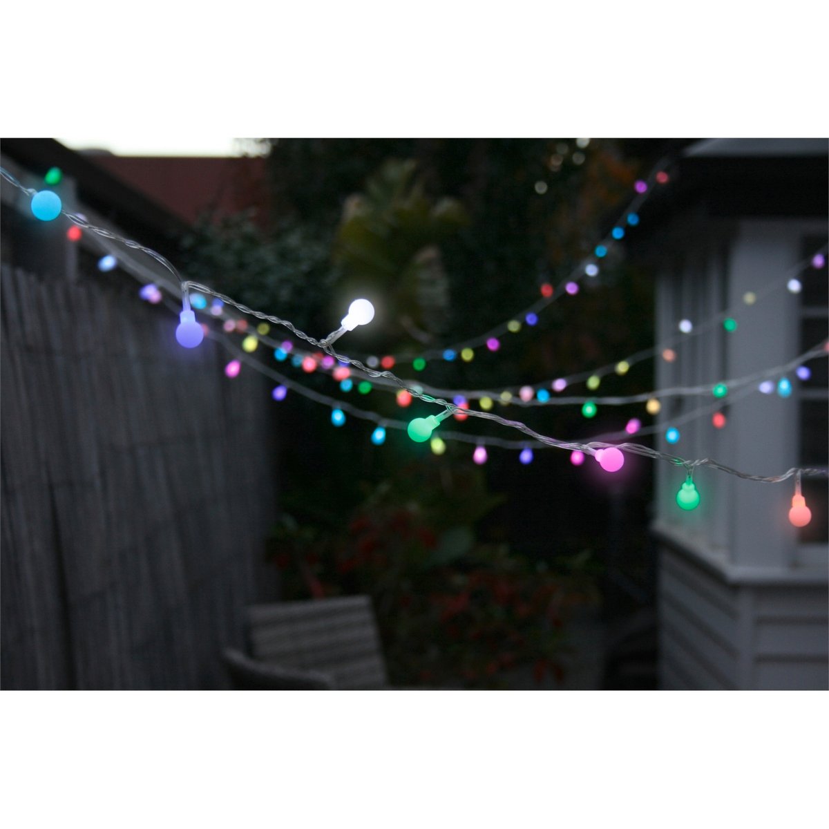 Lytworx 57284 Colour Changing LED Ball Fairy Lights - 150 Pack - 14.9m - Indoor/Outdoor