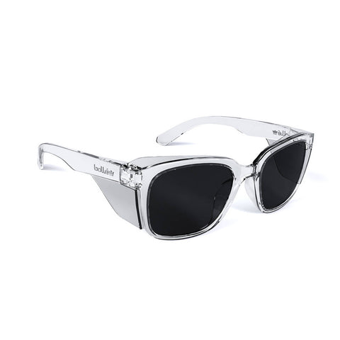 Bolle Safety Smoke Platinum STKS 410 Safety Glasses Anti-Scratch Anti-Fog UV