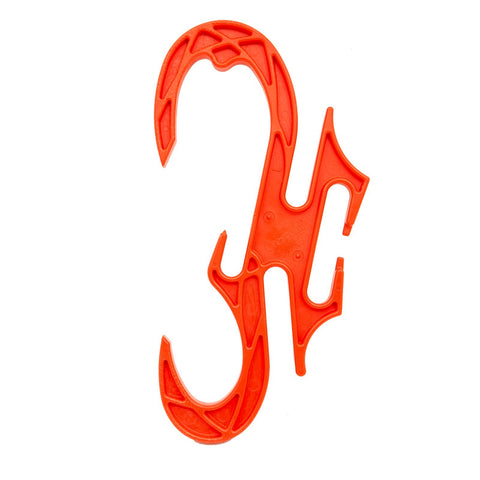 Crescent 230mm Orange Plastic Cable Suspension Hanger Storage Hook