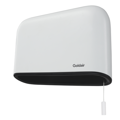 Goldair Ceramic Pull Cord Bathroom Heater Wall Mountable GBH460
