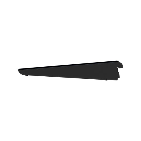 Flexi Storage 270mm Black Double Slot Bracket Steel 40kg Capacity - SuperSaverAU - view 1