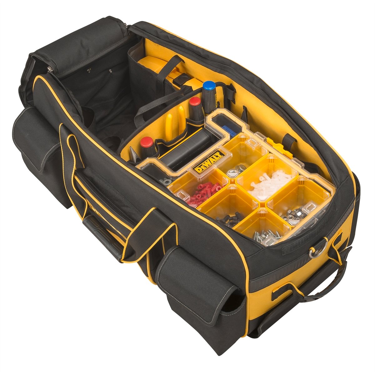 DeWALT Heavy Duty Roller Tool Bag - 31L - 1200D - Easy To Carry - SuperSaverAU - view 4