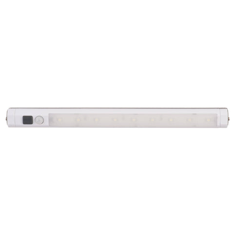 Arlec 9 LED Battery Operated Under Cabinet Motion Sensor Light White