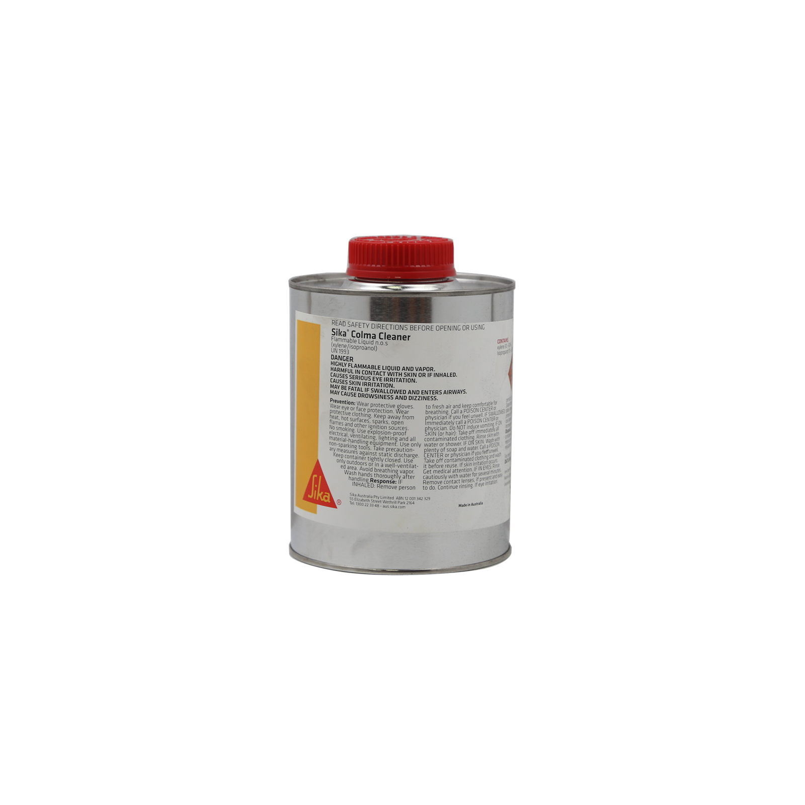Sika 1L Colma Cleaner, Liquid Primer Surface Cleaner, Clear