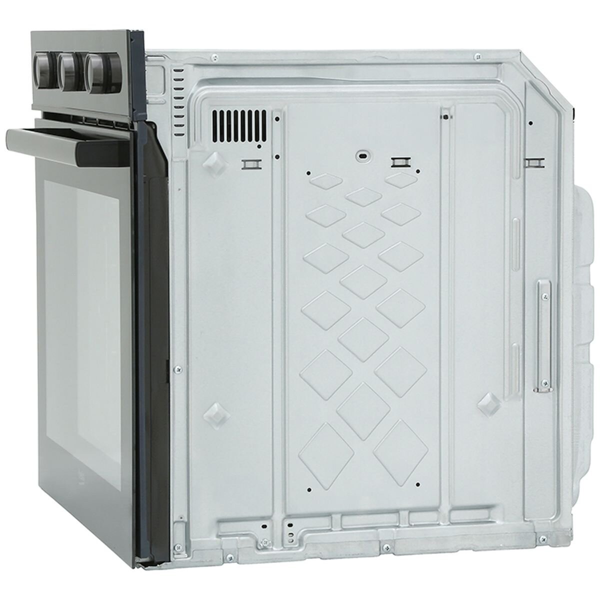 Beko 60cm Built-In Electric Oven - 85L Gross, Aeroperfect, Catalytic Liner, Black Glass - BBO6850MDX