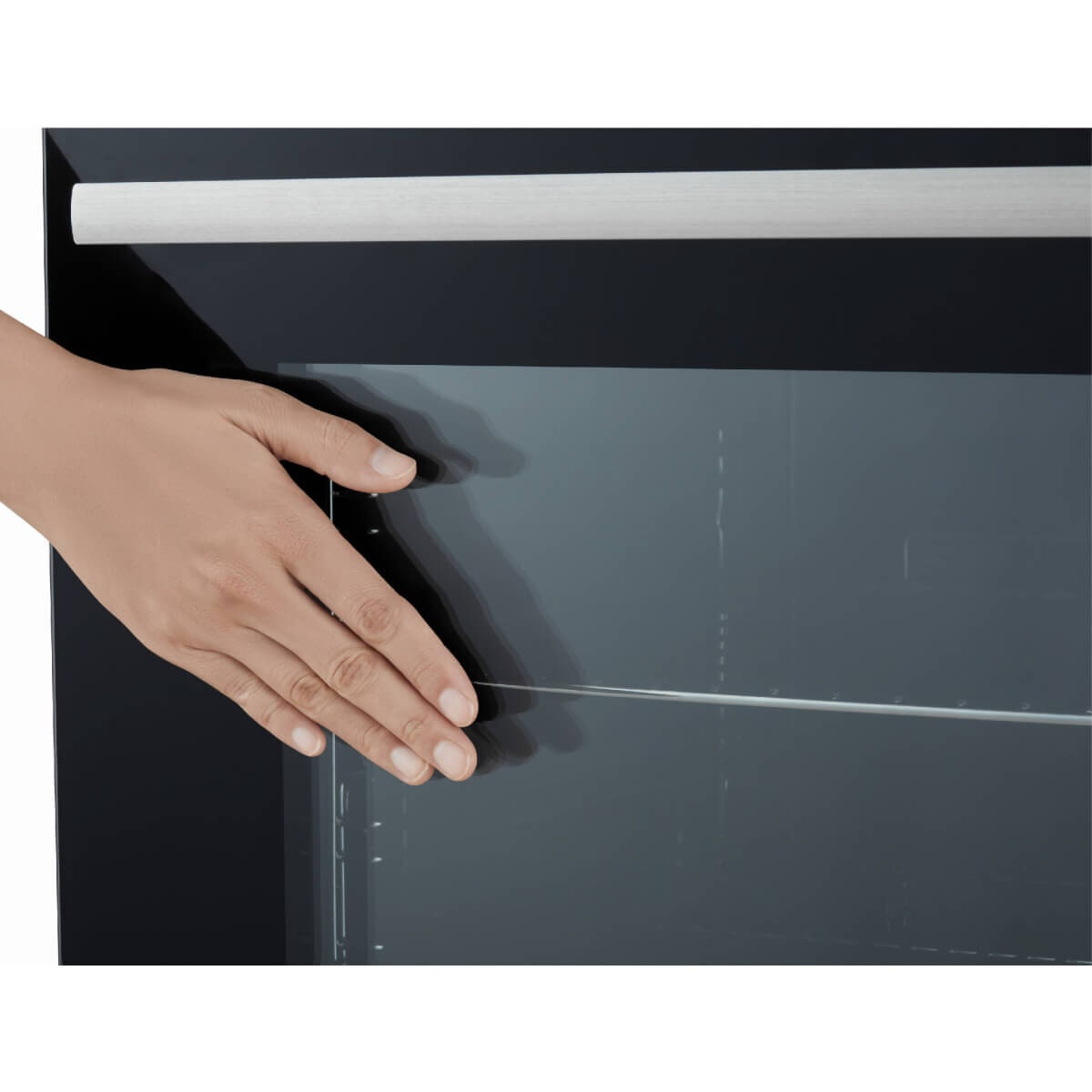 Emilia 60cm Stainless Steel Multifunction Electric Oven - 67L, 5 Functions, 10A Plug and Lead - EMRENT65E