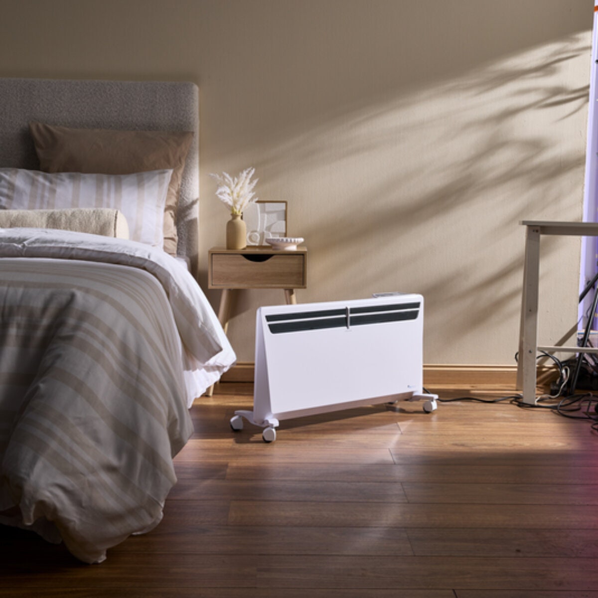 Ausclimate EcoSmart Large 2000W Panel Heater - Wi-Fi App Control, Inverter Technology, White - ACPH730