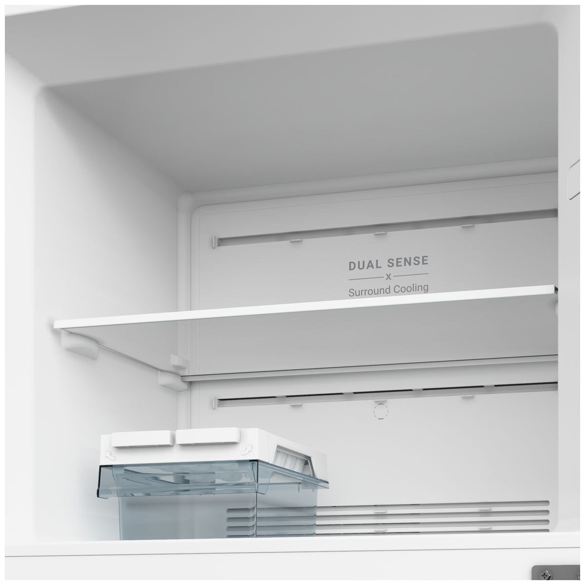 Hitachi 344L Top Mount Fridge - Elegant Inox Silver - Dual Sense Surround Cooling - 4.5 Star - HRTN6379SXAU