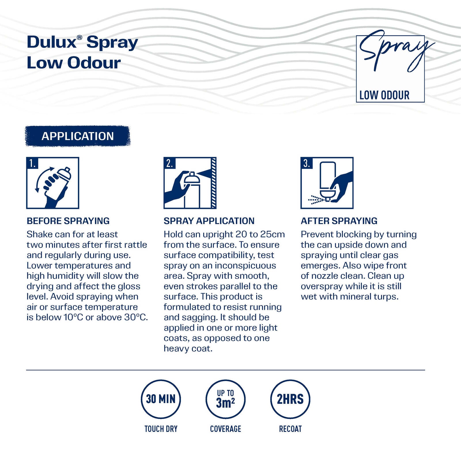 Dulux 310g Magnetic Blue Satin Low Odour Spray Paint, Satin Blue, Indoor & Outdoor