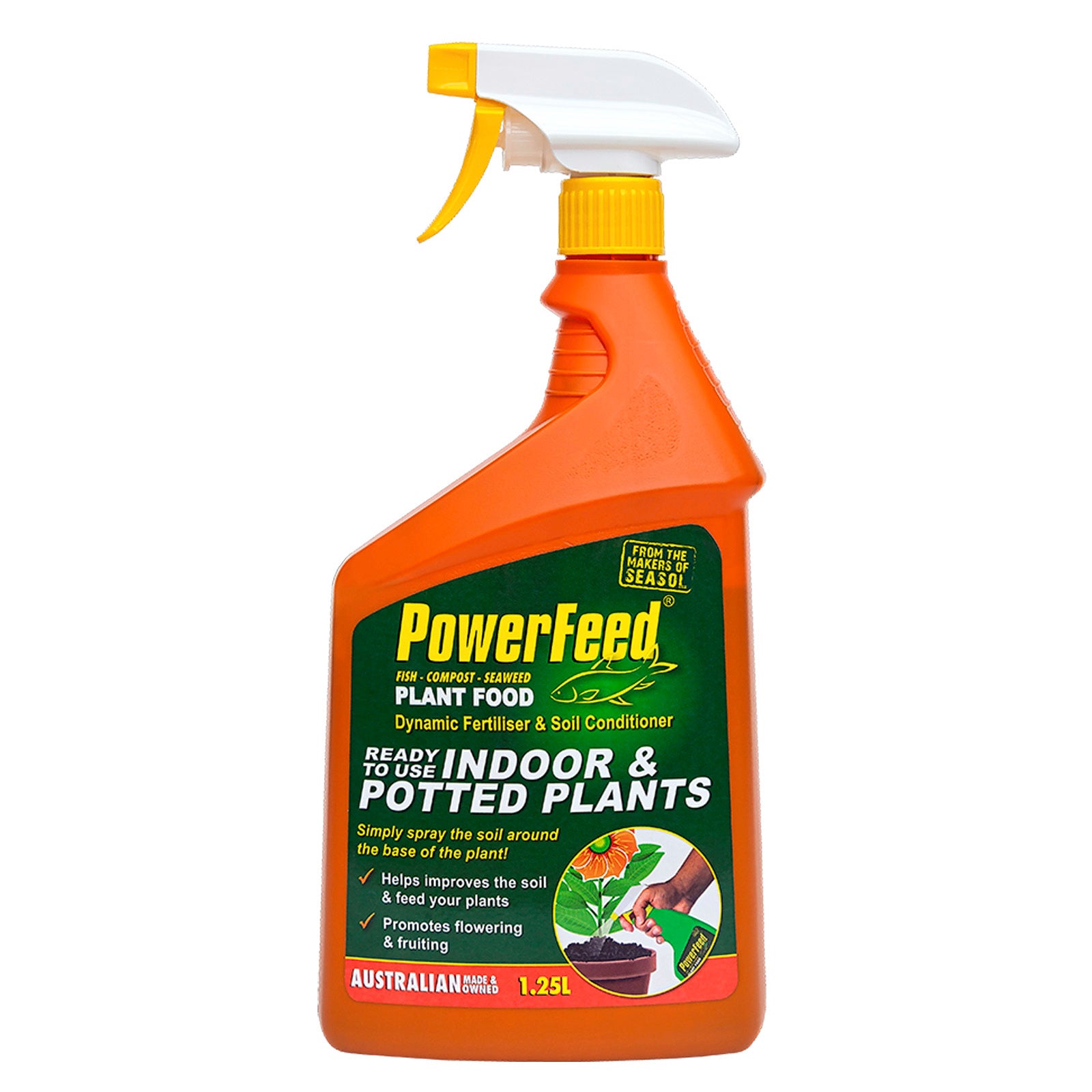 PowerFeed 1.25L Ready To Use Liquid Indoor and Potted Plants Plant Food
