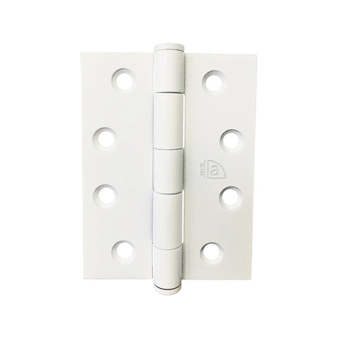 Austyle 100 x 75 x 2.5mm Matte White Stainless Steel Removable Pin Hinge