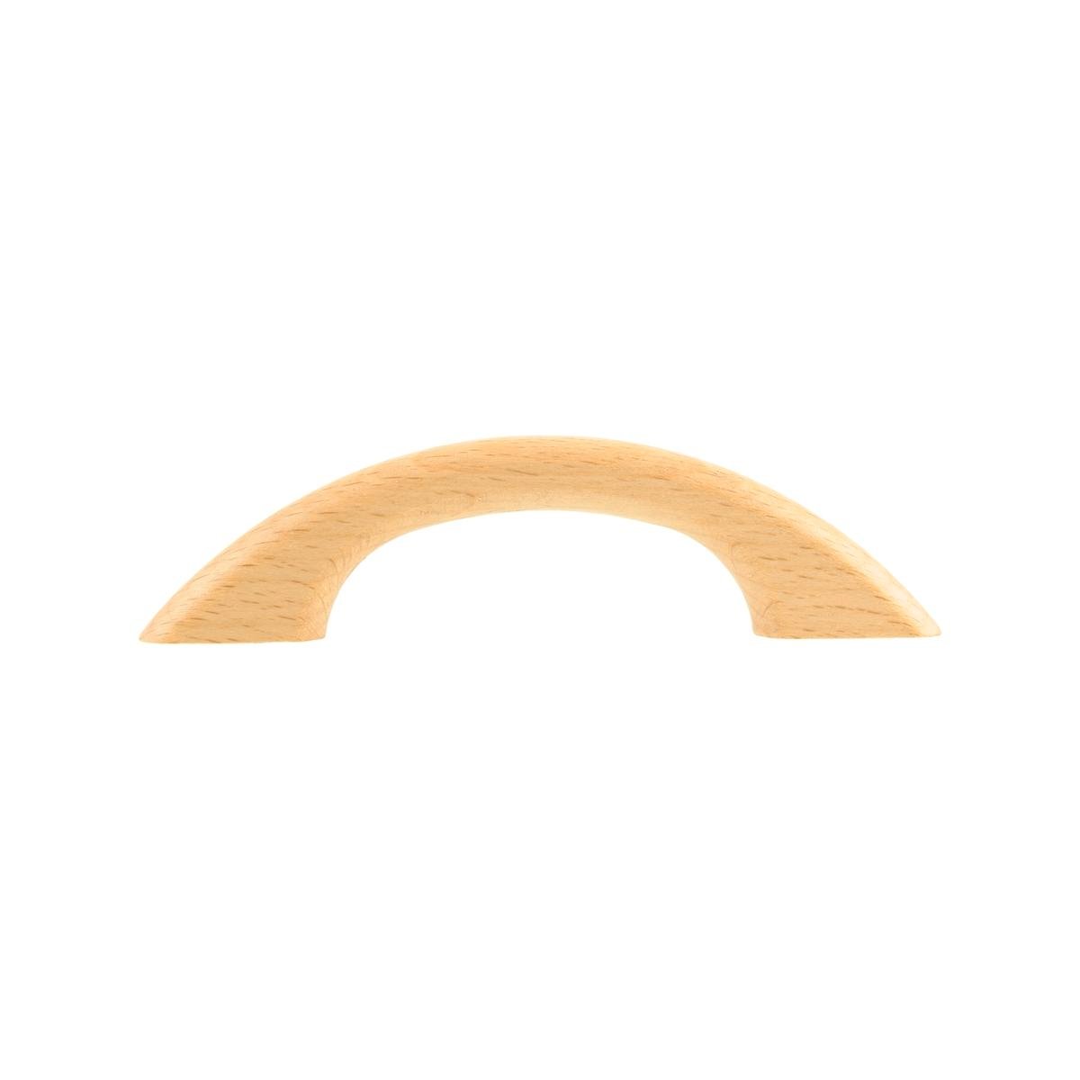 Prestige Beech Raised Bow Handle - 96mm - Oak Timber - Textural Beauty - SuperSaverAU - view 1