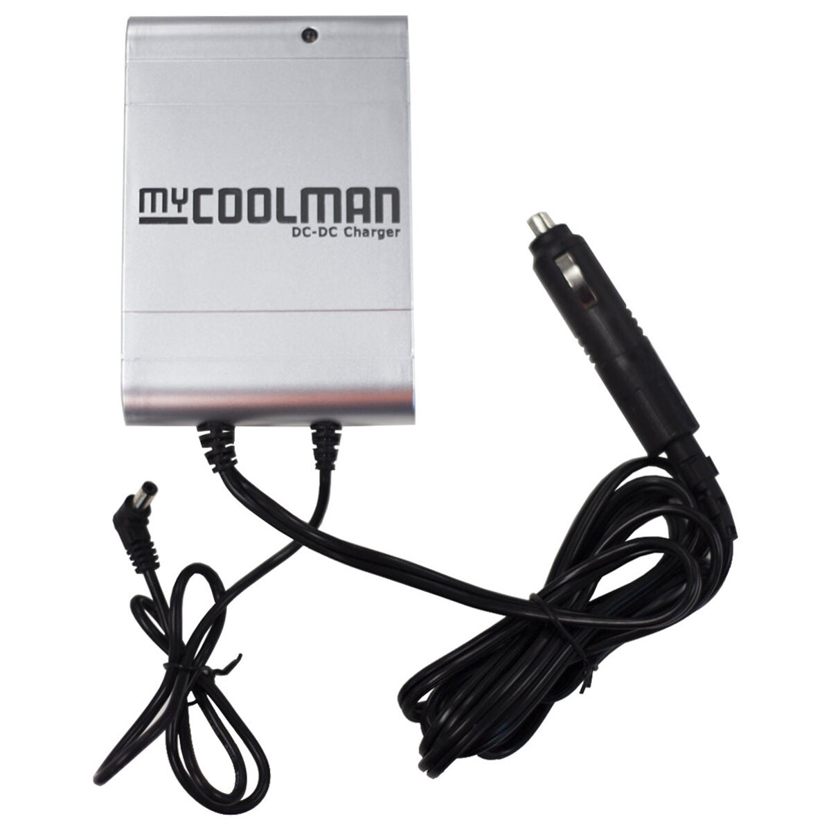myCOOLMAN DC to DC charger for the CPP15 portable power pack - magnetic mount, slimline, black - CDC3A