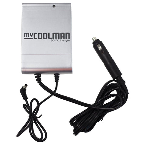 myCOOLMAN DC to DC charger for the CPP15 portable power pack - magnetic mount, slimline, black - CDC3A