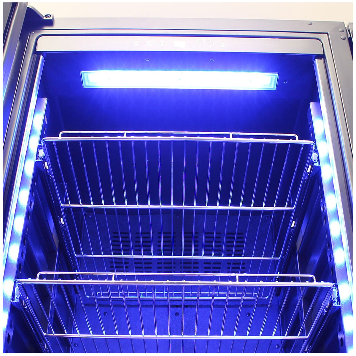 Schmick 405L Drinks Fridge - Stainless Steel Glass Door, Triple Glazed, 10 Star Rating - BD425RB