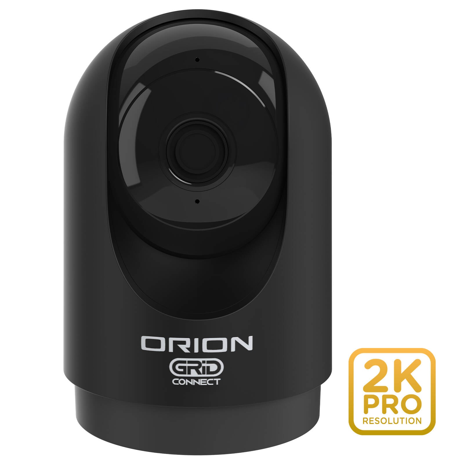Orion Grid Connect Smart 4MP 2K Indoor Pan and Tilt Security Camera Black SC012BKHA