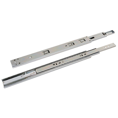 Goliath Push To Open Drawer Slide Pair 350mm Zinc Plated Steel, 45kg Load, 2 Pack