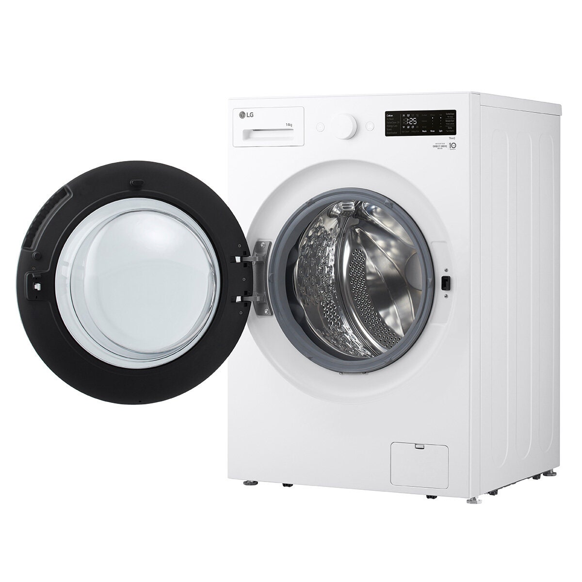 LG 14kg Front Load Washing Machine - XL Series, Allergy Care with Steam, Matte White - WXLS-1014W