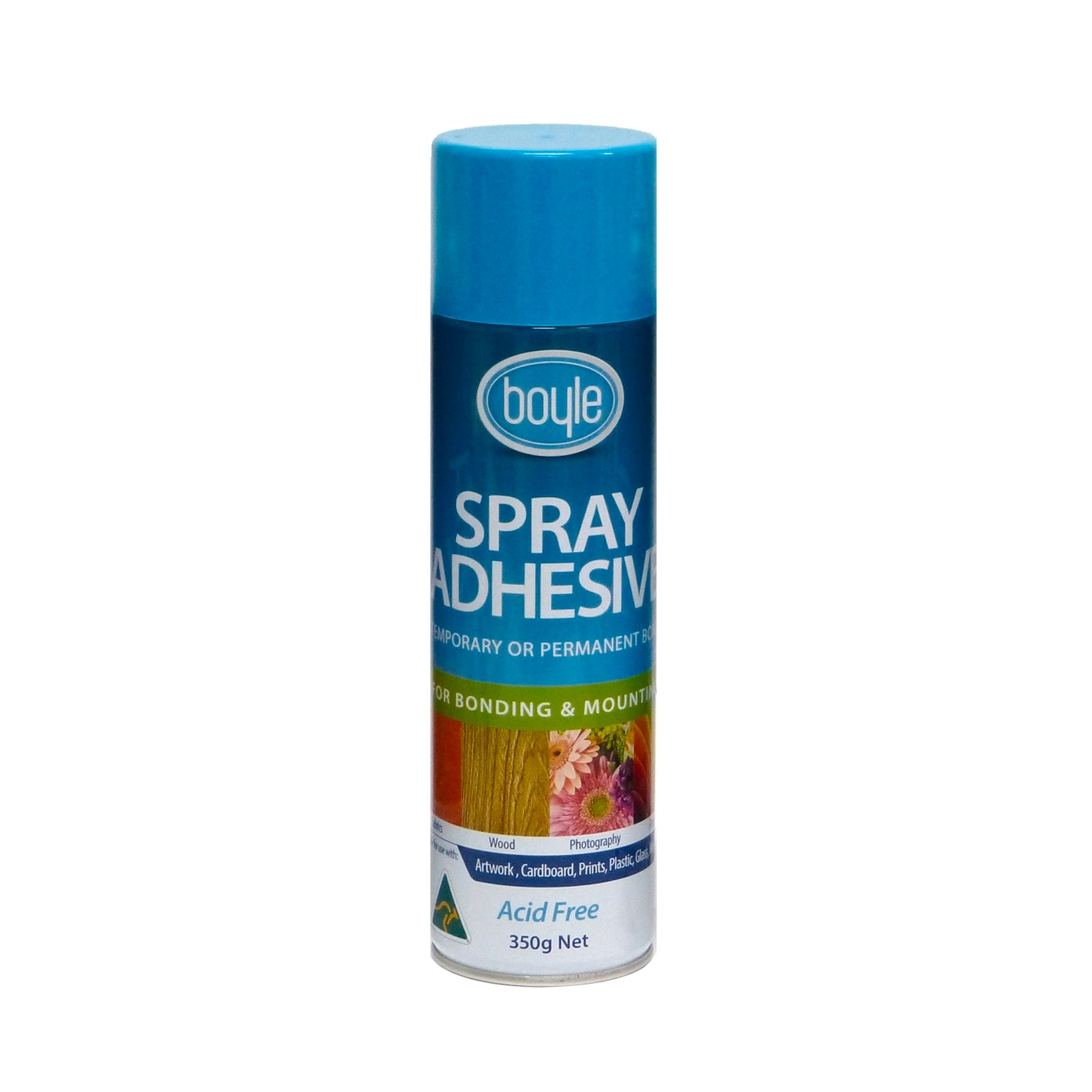 Boyle 350g Clear Spray Adhesive, Dries Clear, Moisture Resistant