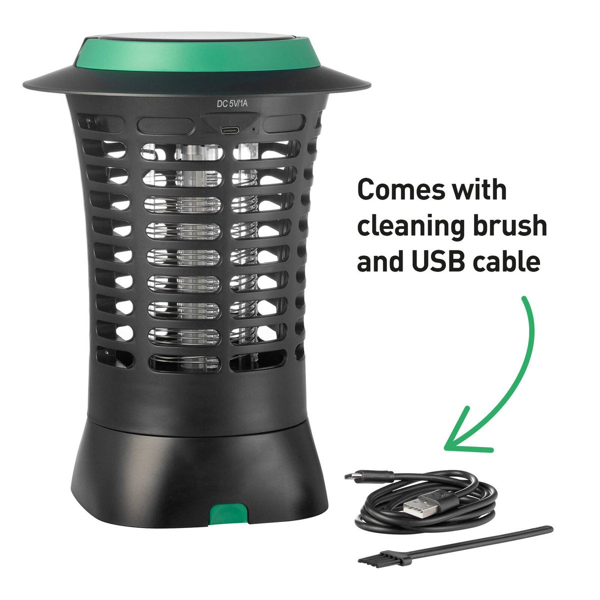 Gecko Solar USB Rechargeable Zapper - 175mm - High Impact Plastic - Lantern - SuperSaverAU - view 5