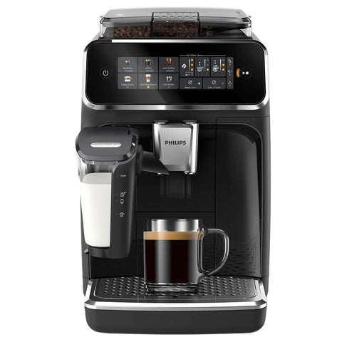 Philips Series 3300 Fully Automatic Espresso Machine - Six Drinks, LatteGo Milk System - EP3341-30