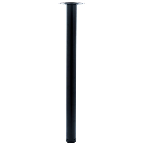 Taskmaster Table Leg - 700mm x 50mm - Steel - Matte Black Finish - SuperSaverAU - view 1