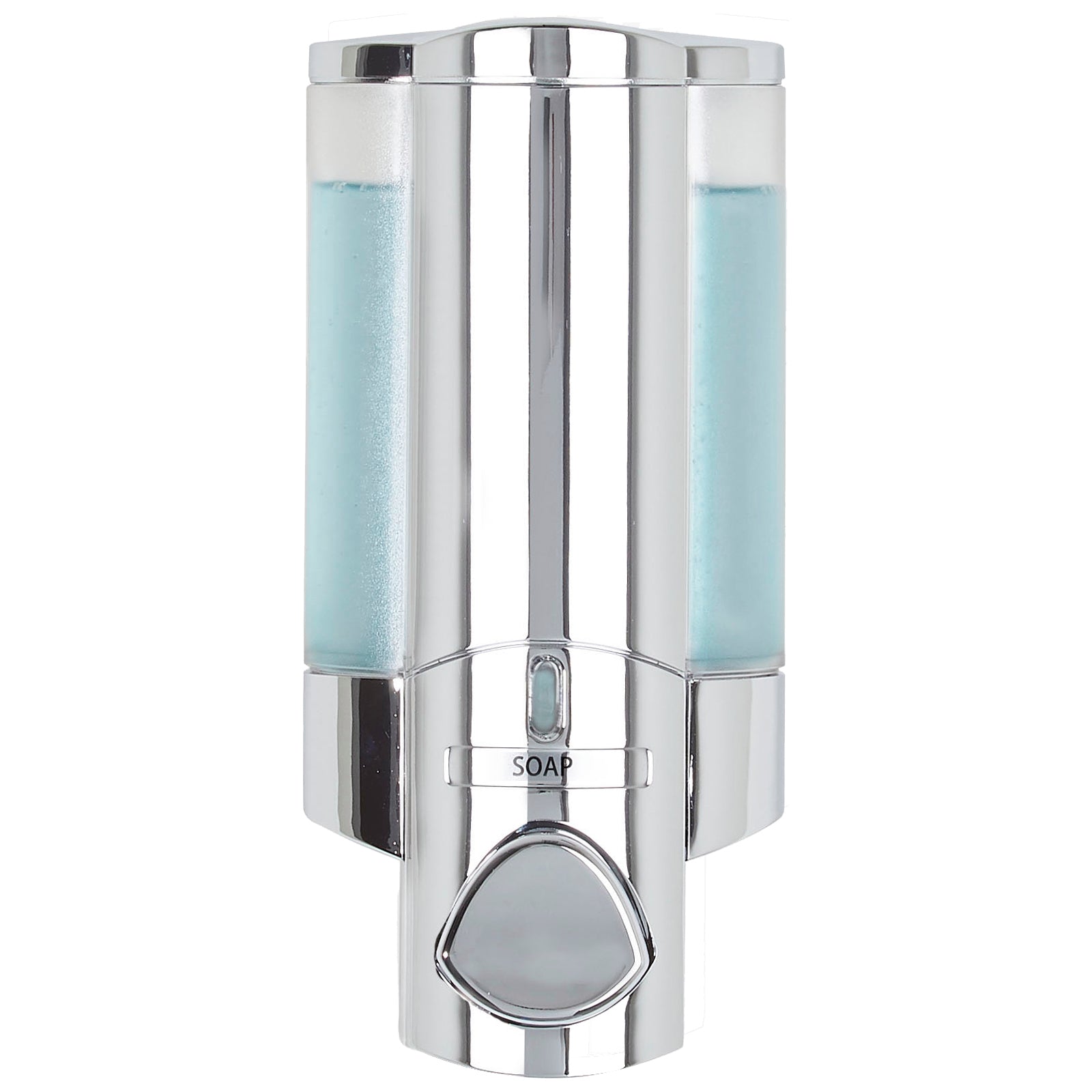 Better Living Aviva 300ml Chrome Single Chamber Shower Dispenser, Wall Mount, Rust Resistant