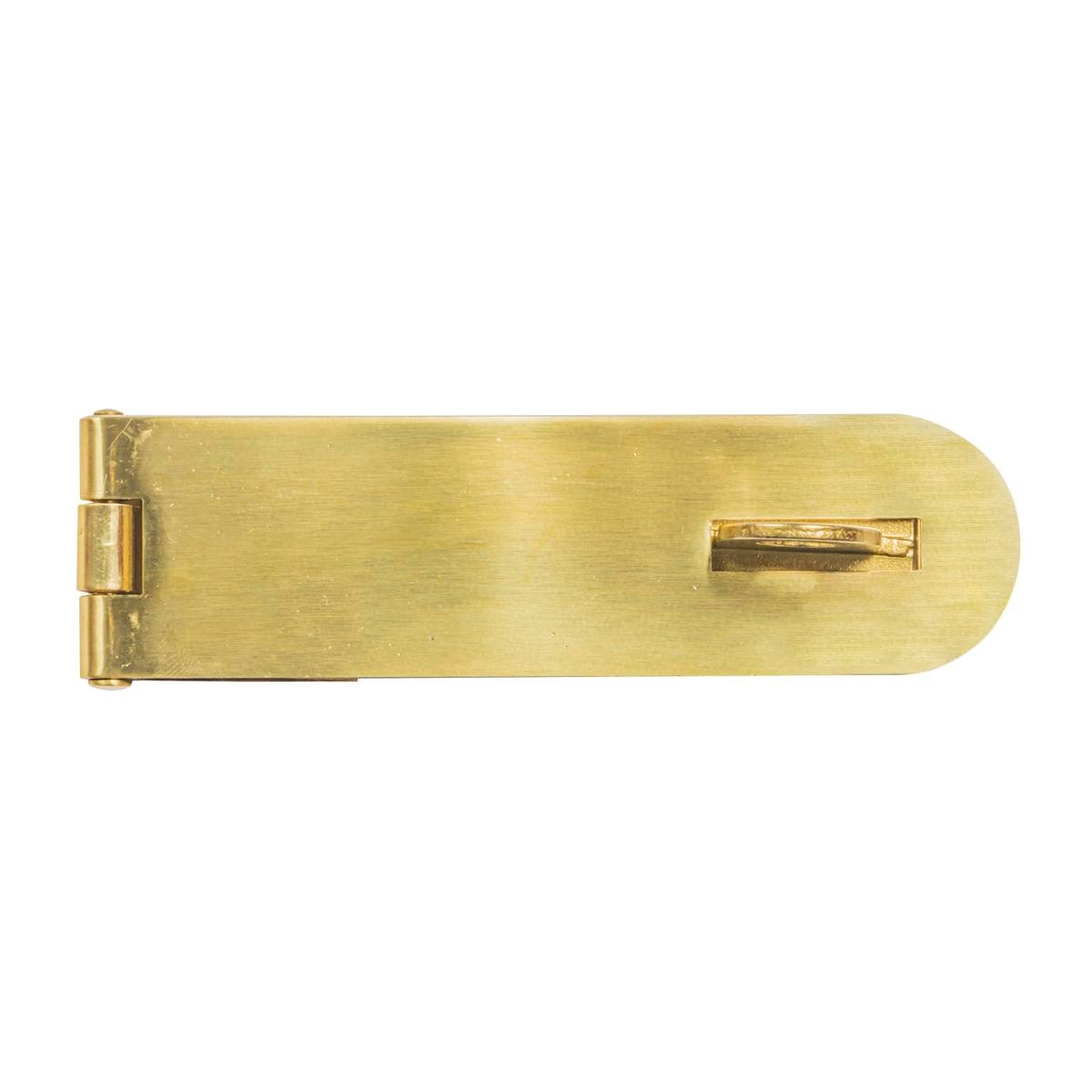 Pinnacle 100mm Brass Safe Pattern Hasp and Staple