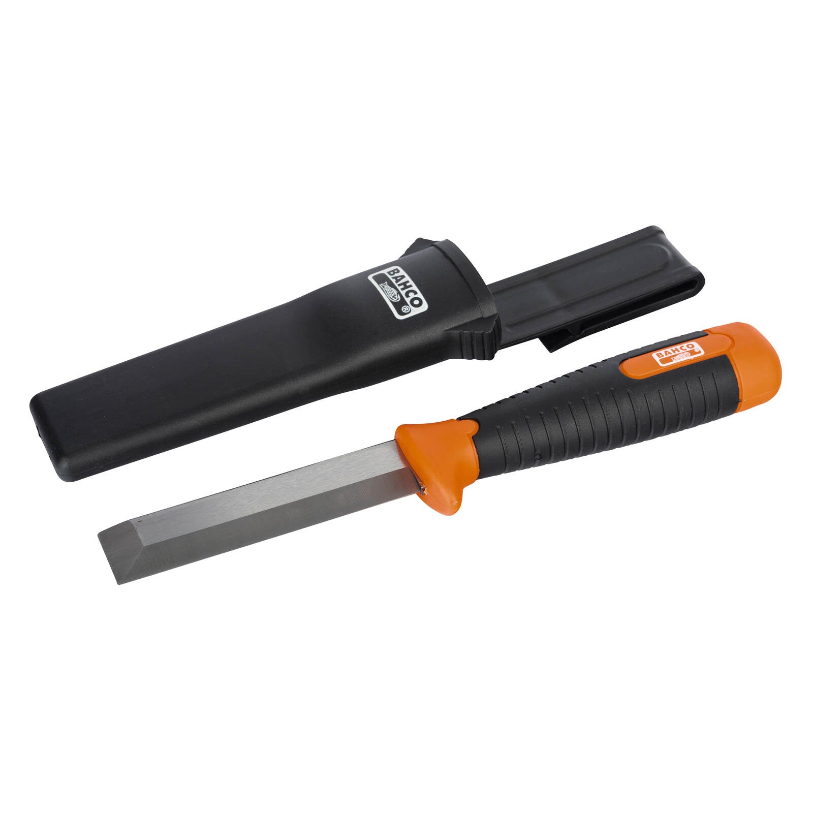 Bahco 100mm Wrecking Knife with Knuckle Protector for Heavy-Duty Work