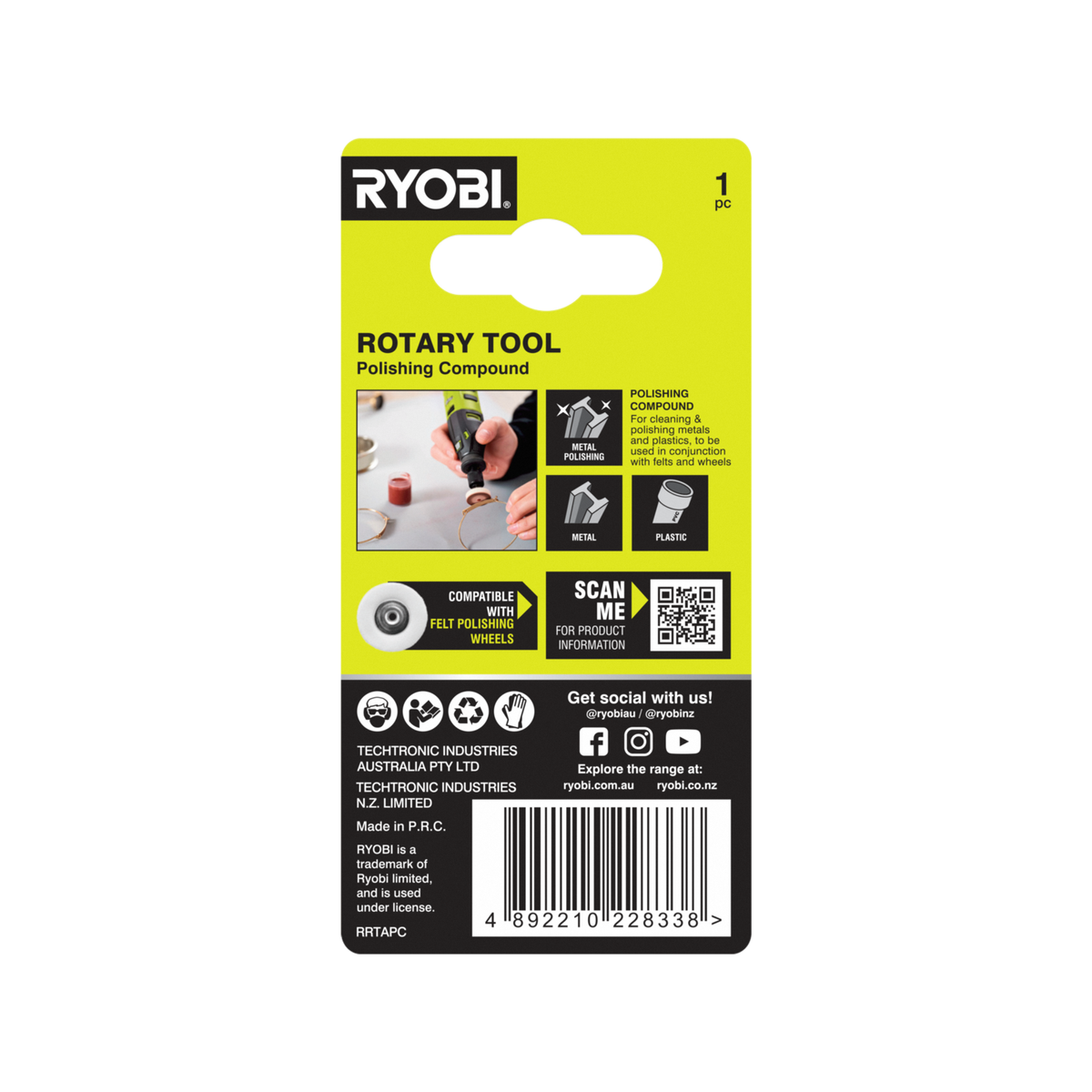 Ryobi Polishing Compound for Rotary Tools