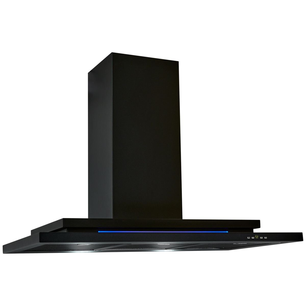 Schweigen 90cm Silent Canopy Rangehood - Matte Black - 900m³/h Isodrive Motor - 57W - DS3131-R2BSTPAK