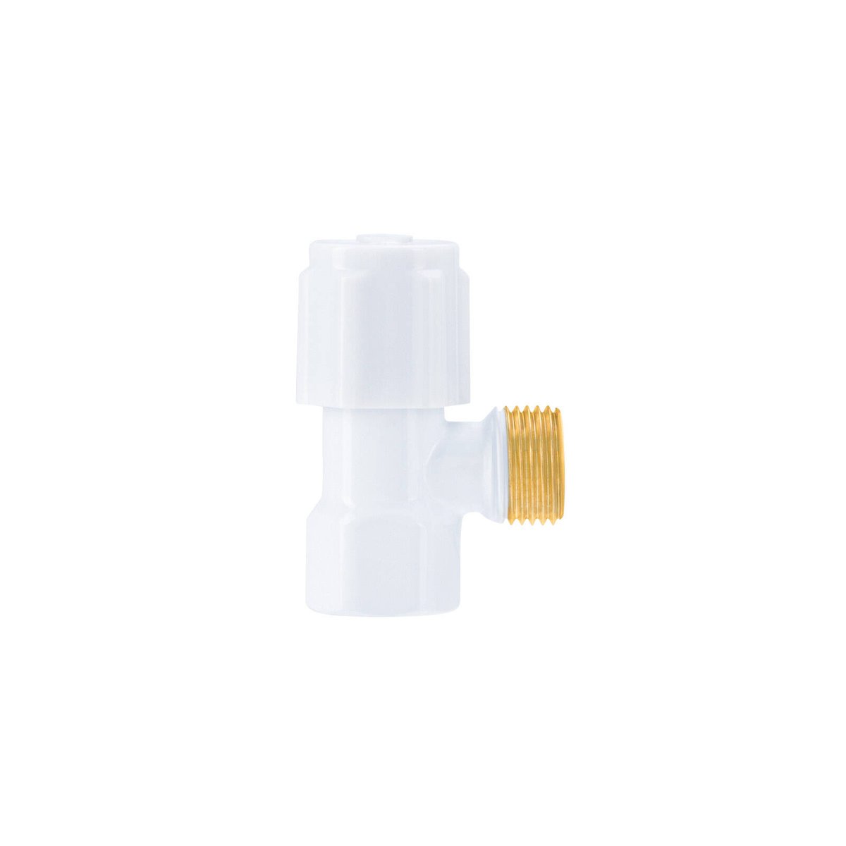 Brasshards Mini Cistern Tap 15mm White Brass Lead Free