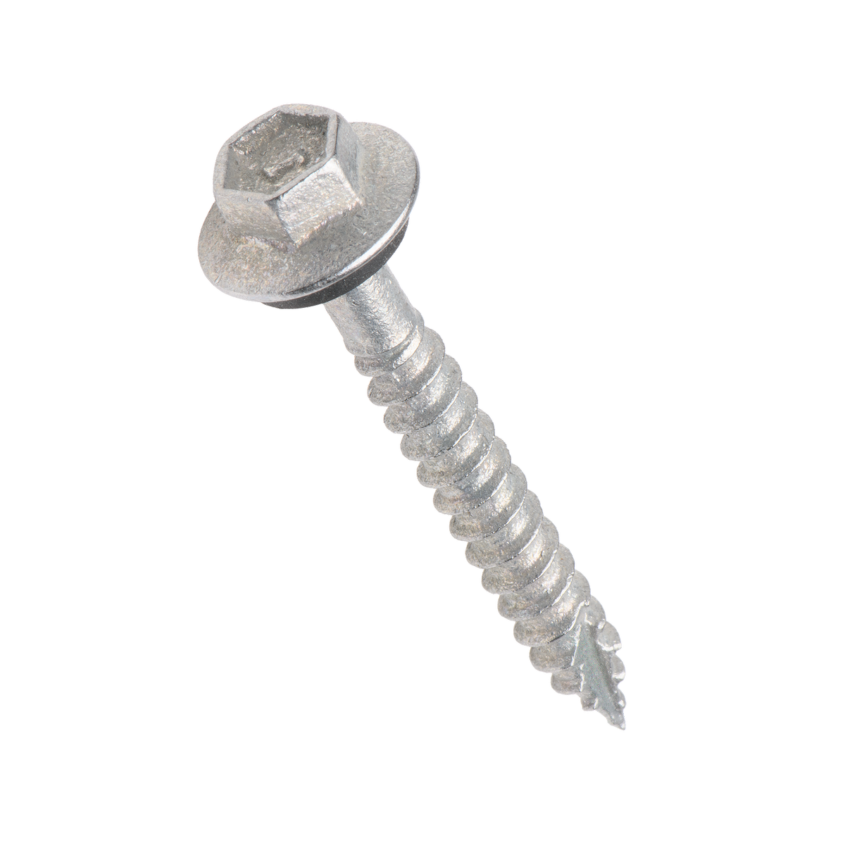 Buildex 12G x 45mm Class 3 Roofing Screws with Seal, Type 17 Hex Head - 100 Pack