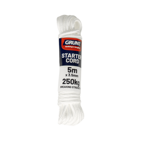 Grunt Starter Cord 3.5mm x 5m Nylon Durable UV Protected Fibres - SuperSaverAU - view 1